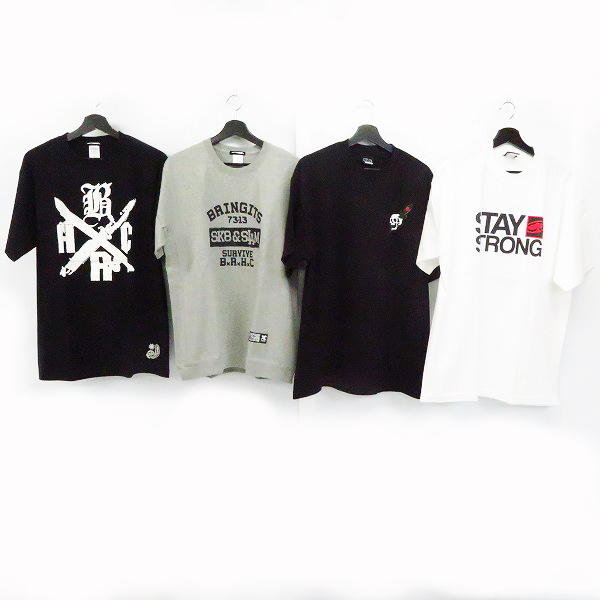 実際に弊社で買取させて頂いた【未使用含む】サンタクルーズ/インディペンデント等 半袖 Tシャツ XL/8点セットの画像 2枚目