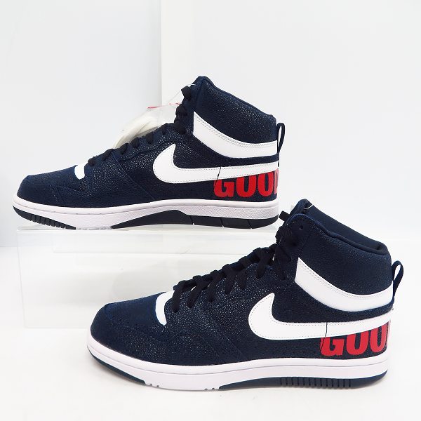 実際に弊社で買取させて頂いた【未使用】GOODENOUGH ×NIKE×Fragment Design COURT FORCE SP/コートフォース 814913-414 28の画像 3枚目
