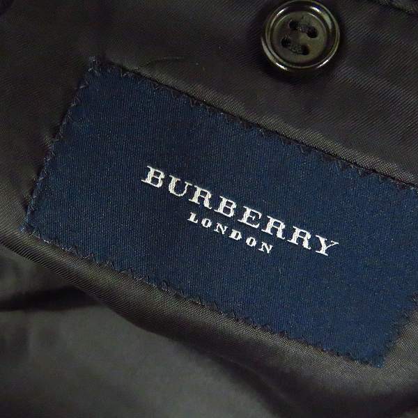 実際に弊社で買取させて頂いたBURBERRY LONDON/バーバリー ロンドン ストライプ柄スーツ ジャケット/パンツ セットアップスーツ/46の画像 2枚目