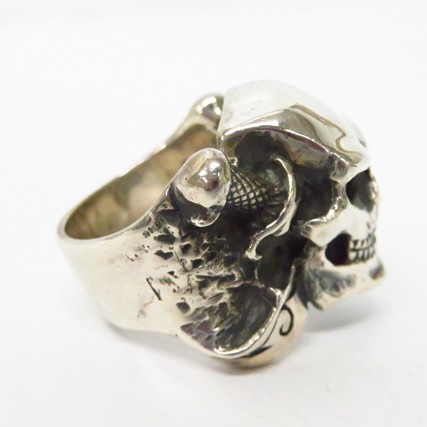 実際に弊社で買取させて頂いた【ギャラ付き】CRAZY PIG DESIGNS/クレイジーピッグ PIRATE パイレーツリング #847 19号の画像 4枚目