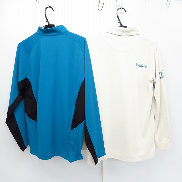 実際に弊社で買取させて頂いたKappa/カッパ CUTTER&BUCK/カッターアンドバック ゴルフウェア 長袖ポロシャツ/ハーフジップ LL/L 2点セットの画像 1枚目