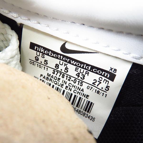実際に弊社で買取させて頂いた【未使用】NIKE×uniform experiment テニスクラシックAC ND/377812-015/27.5の画像 5枚目