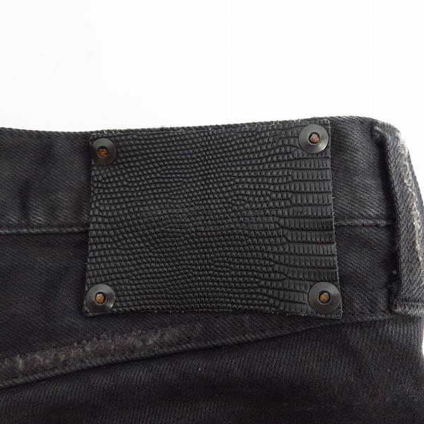 実際に弊社で買取させて頂いたISAMU KATAYAMA BACKLASH/バックラッシュ ストレッチストレートデニムパンツ/1356-01C/XLの画像 2枚目