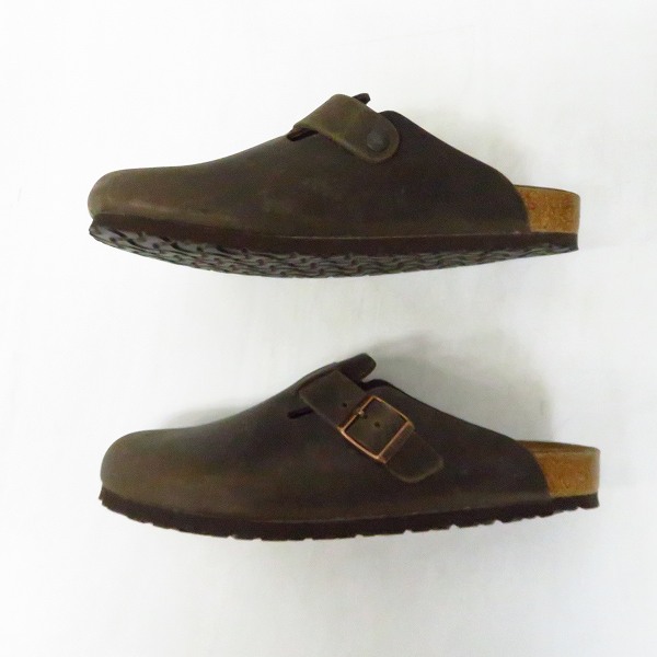 実際に弊社で買取させて頂いたBIRKENSTOCK/ビルケンシュトック Boston レザーサンダル/43の画像 3枚目