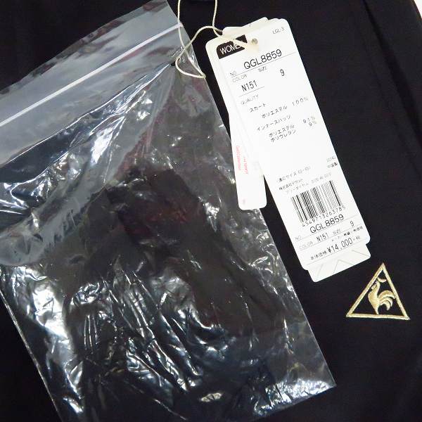 実際に弊社で買取させて頂いた【未使用】le coq sportif/ルコックスポルティフ ゴルフ スカート ピンク/ブラック/イエロー 他 Size：7/9 8点セットの画像 6枚目