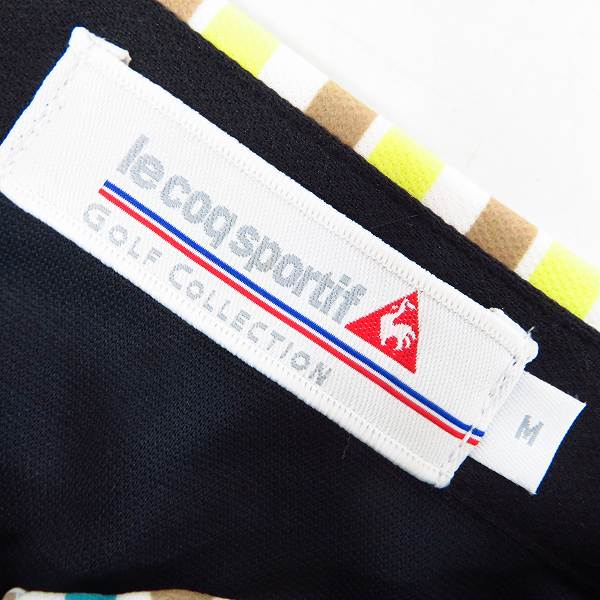 実際に弊社で買取させて頂いた【未使用】le coq sportif/ルコックスポルティフ ゴルフ ポロシャツ/中綿プルオーバー 等 Size：S/M 6点セットの画像 3枚目