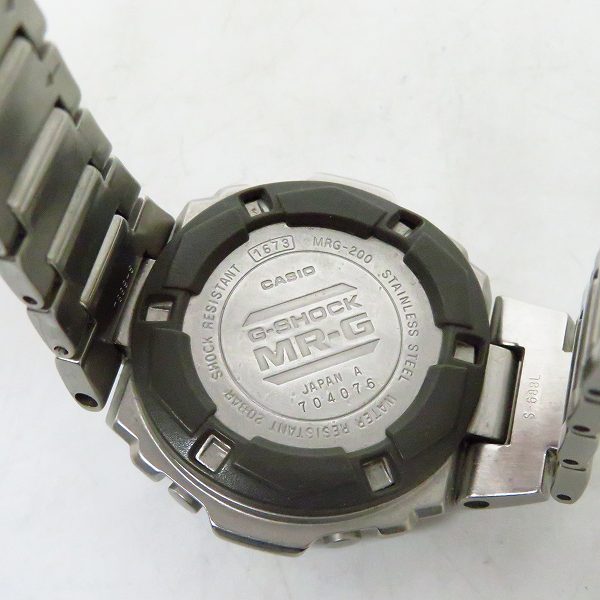 実際に弊社で買取させて頂いたG-SHOCK/Gショック MR-G フルメタル スクリューバック MRG-200-7の画像 3枚目