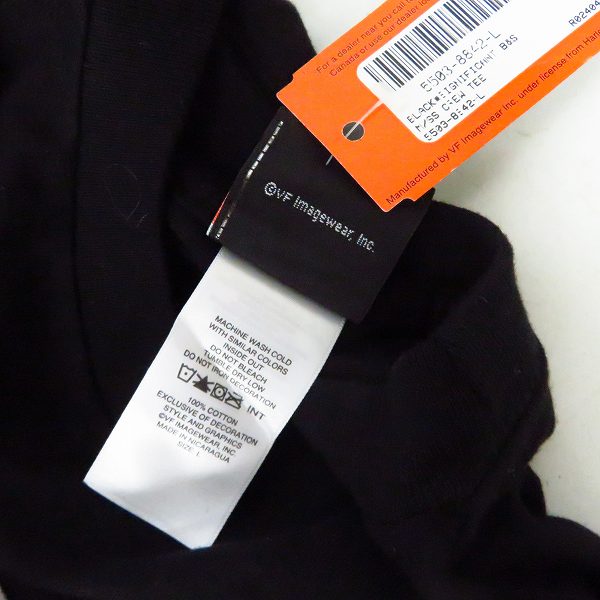 実際に弊社で買取させて頂いた【未使用】HARLEY-DAVIDSON/ハーレーダビッドソン フロントBIGロゴデザイン Hollywood CALIFORNIA Tシャツ Lの画像 2枚目