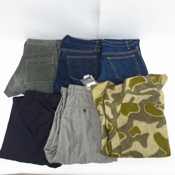 実際に弊社で買取させて頂いた【おまとめ/10点↑】Nハリウッド/エディフィス/ビームス 他  ポロシャツ/パーカー/ダッフルコート/ニット/パンツの画像 1枚目