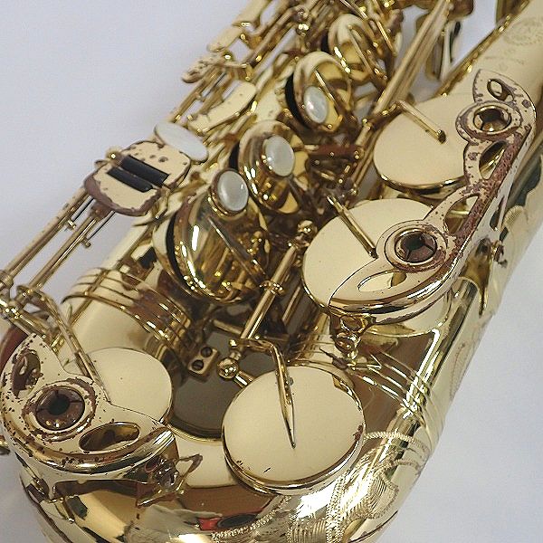 実際に弊社で買取させて頂いた★SELMER/セルマー アルトサックス SA80/Super Action 80 SERIE Ⅱ/シリーズ2 彫刻有り 63万台 ハードケース付の画像 7枚目