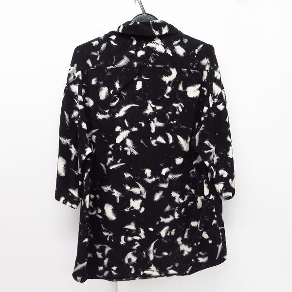 実際に弊社で買取させて頂いたLAD MUSICIAN/ラッドミュージシャン フェザープリント オープンカラービッグシャツ 2318-114/44の画像 1枚目