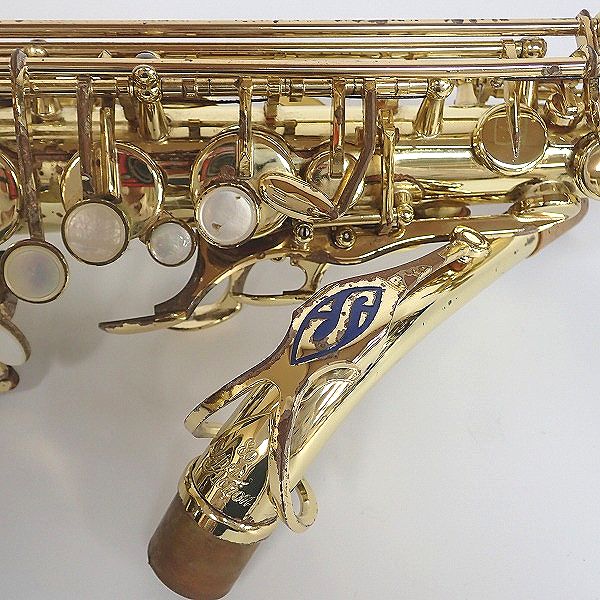 実際に弊社で買取させて頂いた★SELMER/セルマー アルトサックス SA80/Super Action 80 SERIE Ⅱ/シリーズ2 彫刻有り 63万台 ハードケース付の画像 8枚目