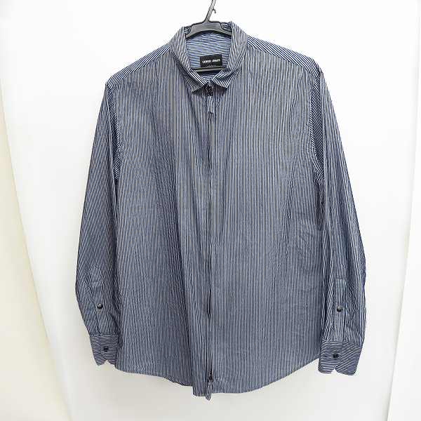 実際に弊社で買取させて頂いたGIORGIO ARMANI/ジョルジオ アルマーニ シルクコットン ジップアップシャツ/39