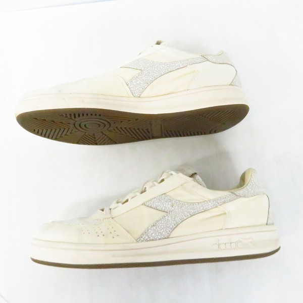 実際に弊社で買取させて頂いたDIADORA HERITAGE/ディアドラヘリテージ WHITE PACK スニーカー 171904-20009/25.5の画像 3枚目