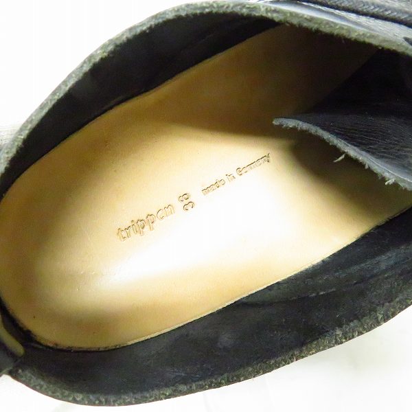 実際に弊社で買取させて頂いたtrippen/トリッペン レディース シューズ ブラック size：36の画像 4枚目