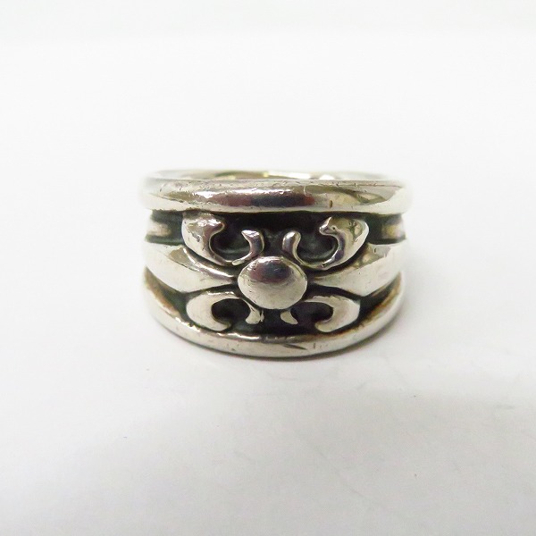 実際に弊社で買取させて頂いた【ギャラ付き】クレイジーピッグ HIGH DOME TUDOR(Large) ハイドームチューダー ラージリング #665 17.5号 の画像 1枚目