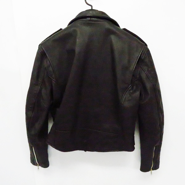 実際に弊社で買取させて頂いたHarley-Davidson/ハーレーダビッドソン レザー ダブルライダースジャケット/42の画像 1枚目