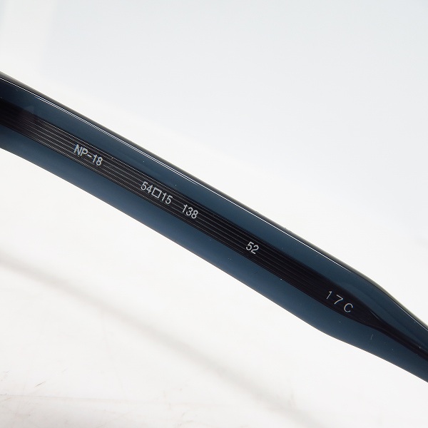 実際に弊社で買取させて頂いた999.9/フォーナインズ メガネフレーム/アイウェア/NP-18の画像 4枚目