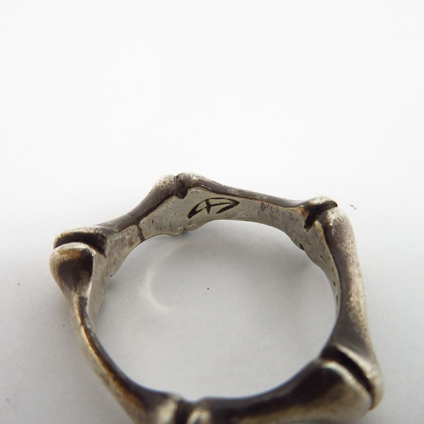 実際に弊社で買取させて頂いたCRAZY PIG/クレイジーピッグ スモールボーンリング 21号の画像 4枚目