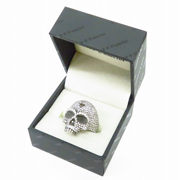 実際に弊社で買取させて頂いたLord Camelot/ロードキャメロット MA SVOXD WH スカルリング ホワイト/21号の画像 8枚目