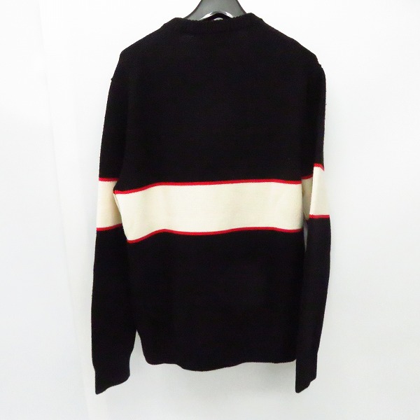 実際に弊社で買取させて頂いた【JPタグ】GIVENCHY/ジバンシィ 18AW ロゴデザインウールニット BM900G400M/Lの画像 1枚目