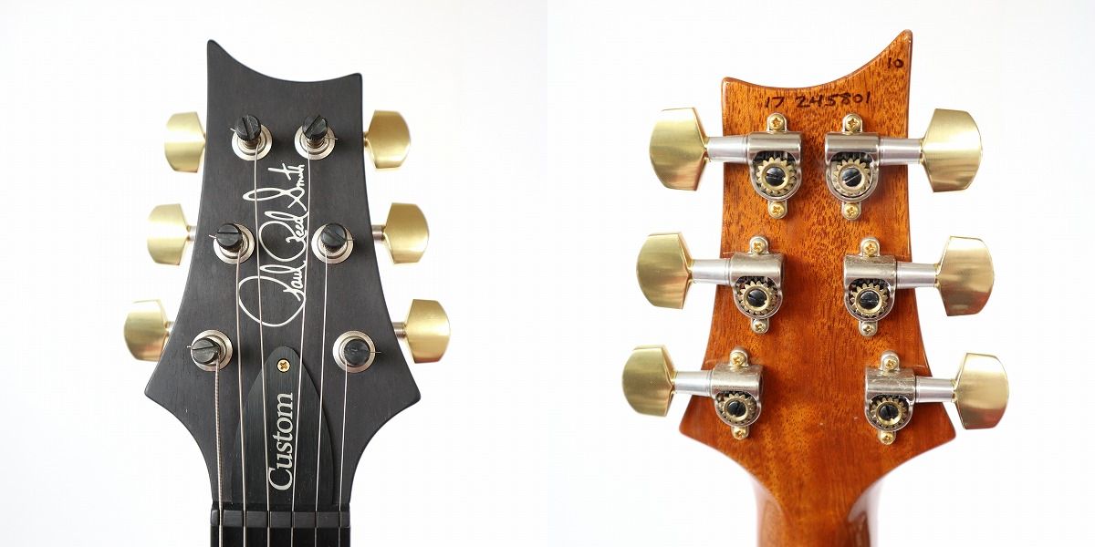 実際に弊社で買取させて頂いた★【動画有り】Paul Reed Smith/PRS/ポールリードスミス CUSTOM 24 10 TOP エレキギター ハードケース付きの画像 3枚目