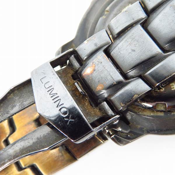 実際に弊社で買取させて頂いたLUMINOX/ルミノックス F-117 NIGHT HAWK/ナイトホーク 腕時計 3400-200【動作未確認】の画像 4枚目