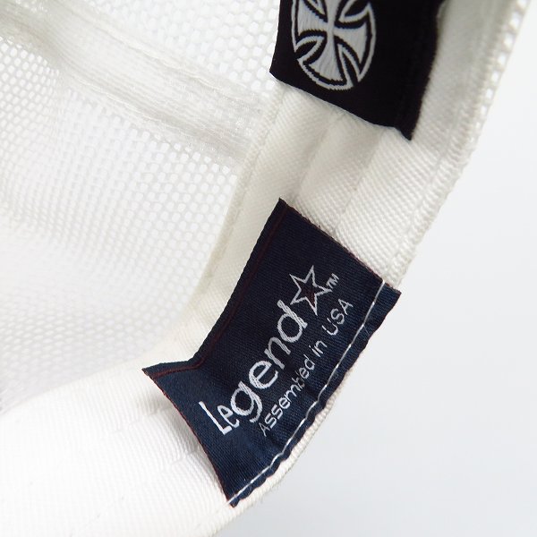 実際に弊社で買取させて頂いたINDEPENDENT/インディペンデント メッシュキャップ ブラック×ホワイト/ブラック×グリーン/ネイビー×ホワイト 3点セットの画像 3枚目