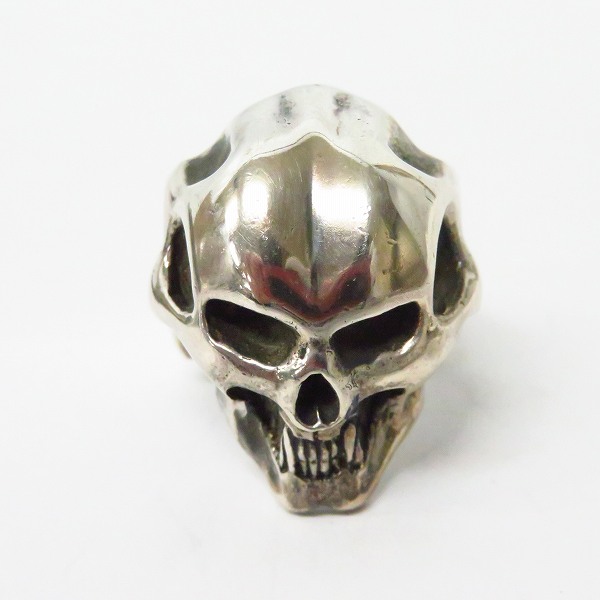 実際に弊社で買取させて頂いた【ギャラ付き】CRAZY PIG DESIGNS/クレイジーピッグ CARCASS カーカスリング #691 17.5号の画像 1枚目