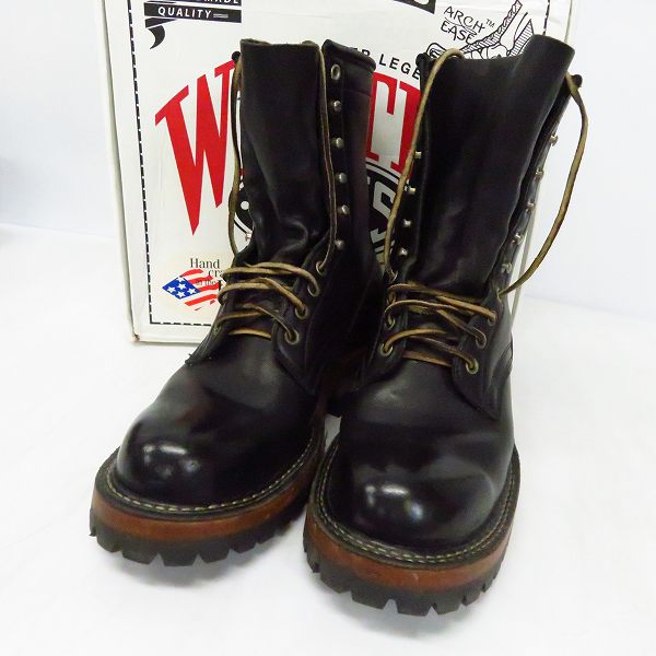 実際に弊社で買取させて頂いたWHITE'S BOOTS/ホワイツブーツ スモークジャンパー ブーツ 375V/8.5EE
