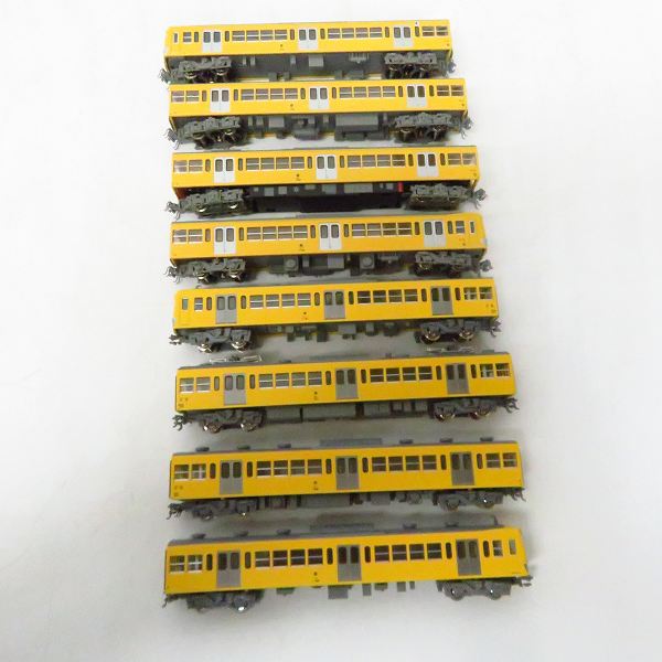実際に弊社で買取させて頂いた【動作確認済】KATO/マイクロエース Nゲージ 西武101系 初期形 新塗色 4両増結/西武701系 新色 4両 8両セットの画像 1枚目