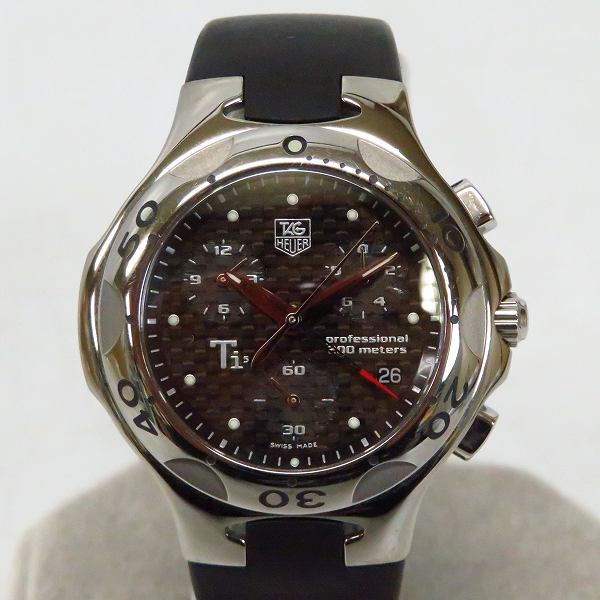 実際に弊社で買取させて頂いたTAG HEUER/タグホイヤー KIRIUM/キリウム クロノグラフ 腕時計 CL1181【動作未確認】
