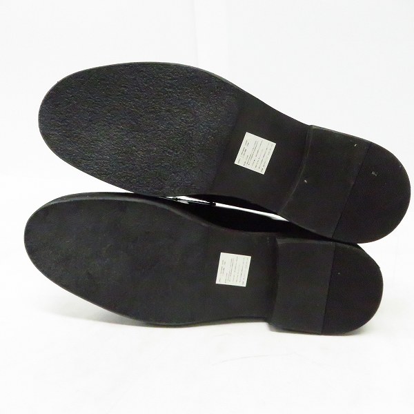 実際に弊社で買取させて頂いたHARE/ハレ ペニーローファー ドレスシューズ ブラック/M(26.0-26.5) の画像 2枚目