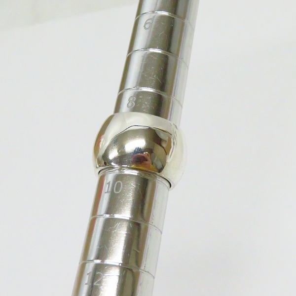 実際に弊社で買取させて頂いたCRAZY PIG/クレイジーピッグ 14mm WIDE BAND RING/14ミリ ワイドバンド リング ＃234/9.5号の画像 5枚目