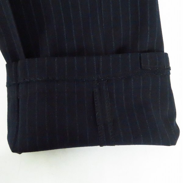 実際に弊社で買取させて頂いたBURBERRY LONDON/バーバリー ロンドン ストライプ柄スーツ ジャケット/パンツ セットアップスーツ/46の画像 9枚目