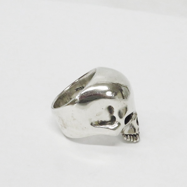 実際に弊社で買取させて頂いたCRAZY PIG/クレイジーピッグ 25th Anniversary/25周年記念 500個限定 EVIL SKULL/エビル スカル リング/21号の画像 4枚目