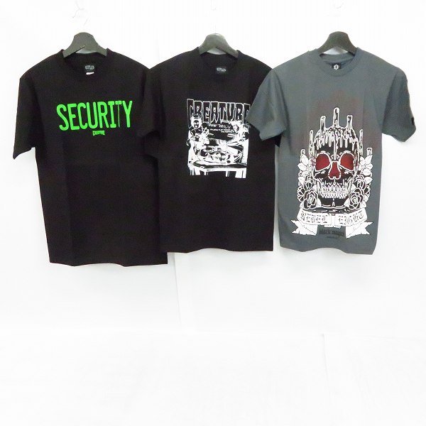 実際に弊社で買取させて頂いた【未使用含む】インディペンデント/クリーチャー/レベルエイト等 半袖 Tシャツ S/M 9点セットの画像 2枚目