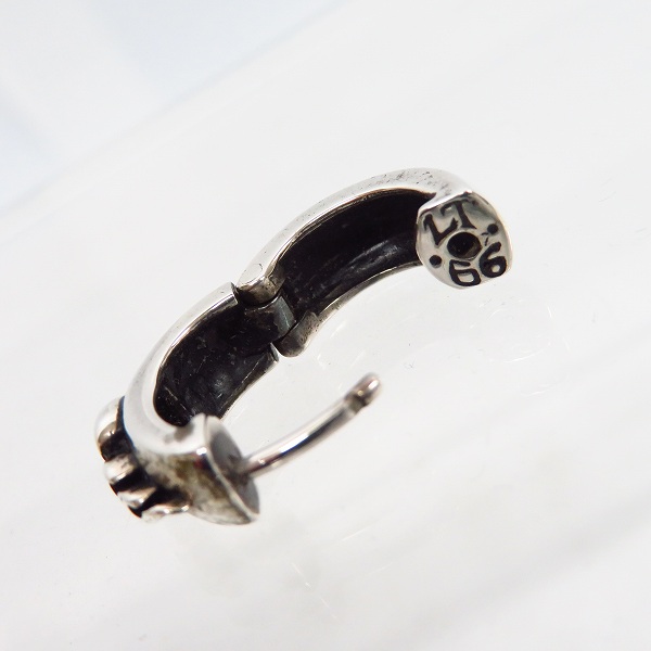 実際に弊社で買取させて頂いた【ギャラ】Leathers and Treasures/レザーズ アンド トレジャーズ セイクリッドハート ピアス ｗ/ガーネットの画像 3枚目