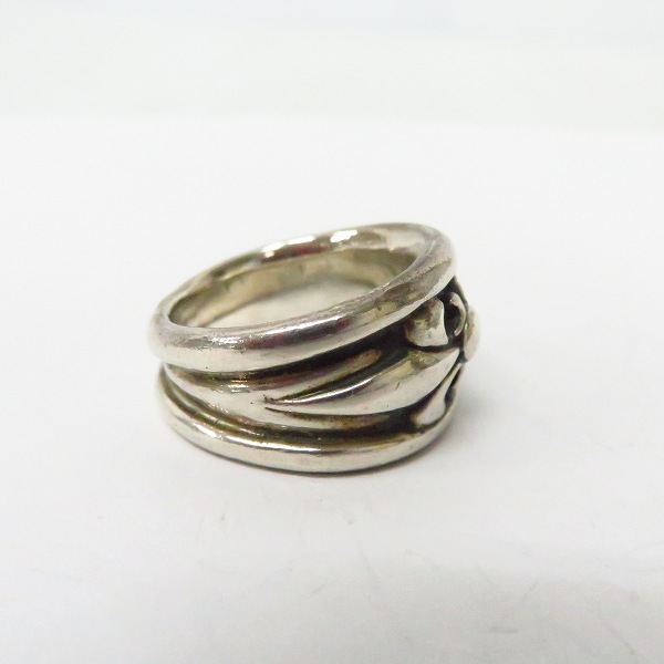 実際に弊社で買取させて頂いた【ギャラ付き】クレイジーピッグ HIGH DOME TUDOR(Large) ハイドームチューダー ラージリング #665 17.5号 の画像 4枚目