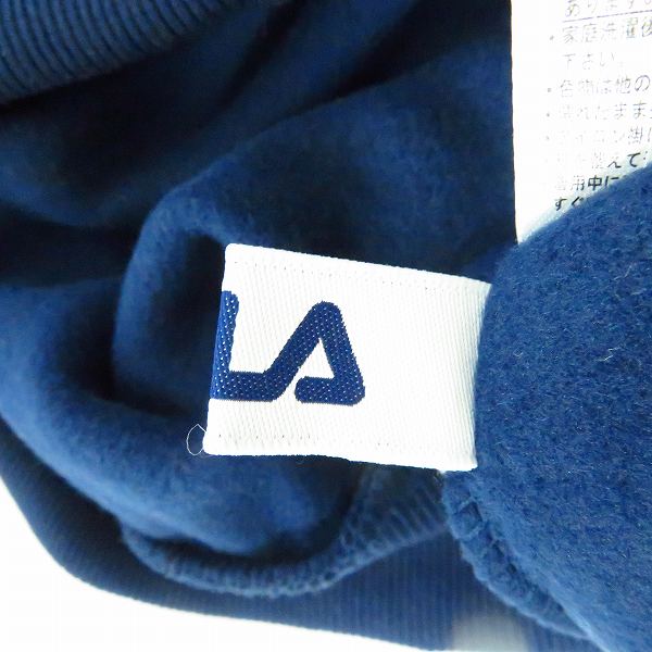 実際に弊社で買取させて頂いた【未使用含む】FILA/フィラ ジップアップパーカー/スウェット等  L/LL 5点セットの画像 3枚目