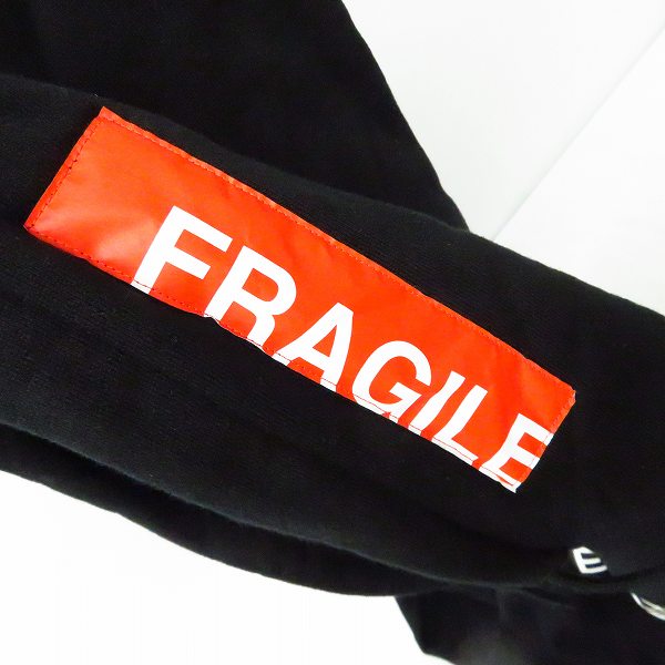 実際に弊社で買取させて頂いたuniform experiment/ユニフォームエクスペリメント 20SS BAGGAGE TAG HOODIE フーディ パーカー UE-200022 3の画像 5枚目