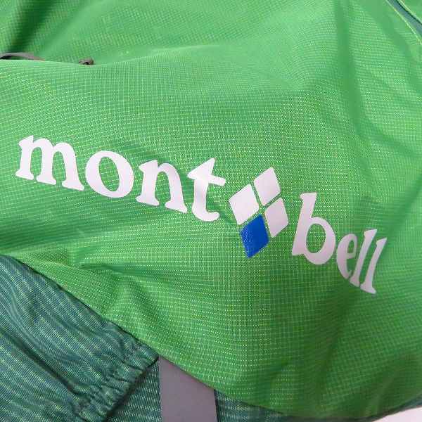 実際に弊社で買取させて頂いたmont-bell/モンベル ALPINE PACK 60 登山用 バッグパック60L グリーンの画像 4枚目