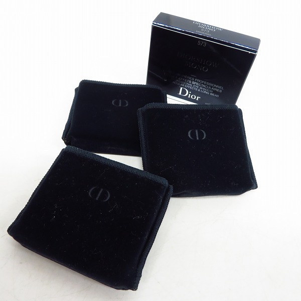 実際に弊社で買取させて頂いたChristian Dior/クリスチャンディオール ディオールショウ モノ アイシャドウ 573/260/2g 3点セットの画像 8枚目