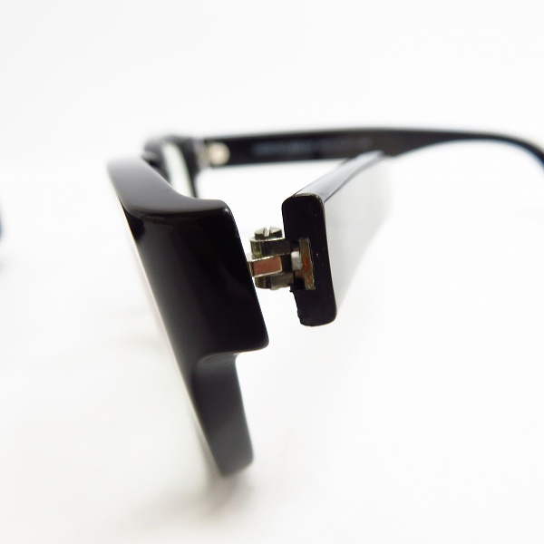 実際に弊社で買取させて頂いたGIORGIO ARMANI/ジョルジオアルマーニ イタリア製 眼鏡/メガネフレーム  843/020/LARGEの画像 5枚目