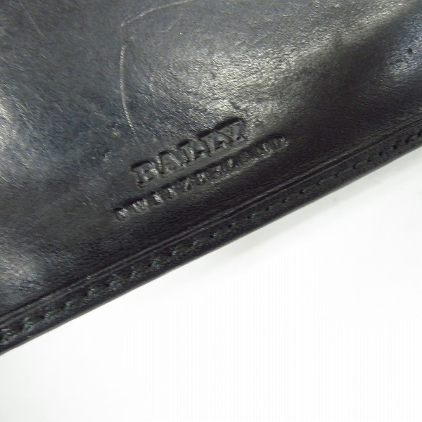 実際に弊社で買取させて頂いたBALLY/バリー 2つ折り財布 レザーウォレットの画像 4枚目