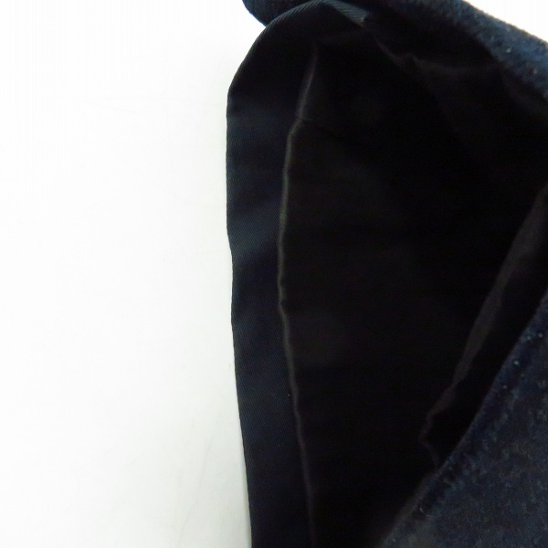 実際に弊社で買取させて頂いたARMANI EXCHANGE/アルマーニエクスチェンジ デニム地 タキシードジャケット/ジョガーパンツ セット/L・33の画像 4枚目