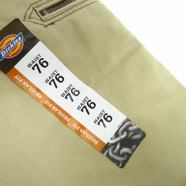 実際に弊社で買取させて頂いた【未使用】Dickies/ディッキーズ カーゴパンツ ベージュ D-1865/76の画像 7枚目