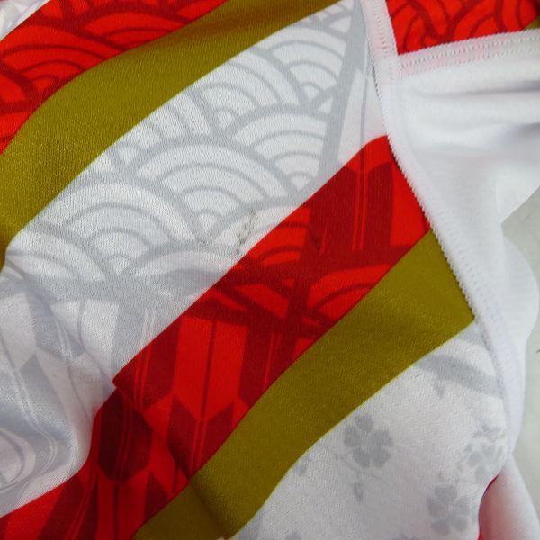 実際に弊社で買取させて頂いたCANTERBURY/カンタベリー ラグビー 日本代表 レプリカ ホーム ジャージ VCR39010/XL の画像 5枚目