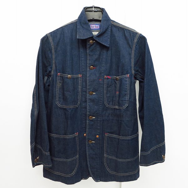 実際に弊社で買取させて頂いたBLUE BLUE/ブルーブルー  ARIGATO カバーオール/デニムジャケット/0