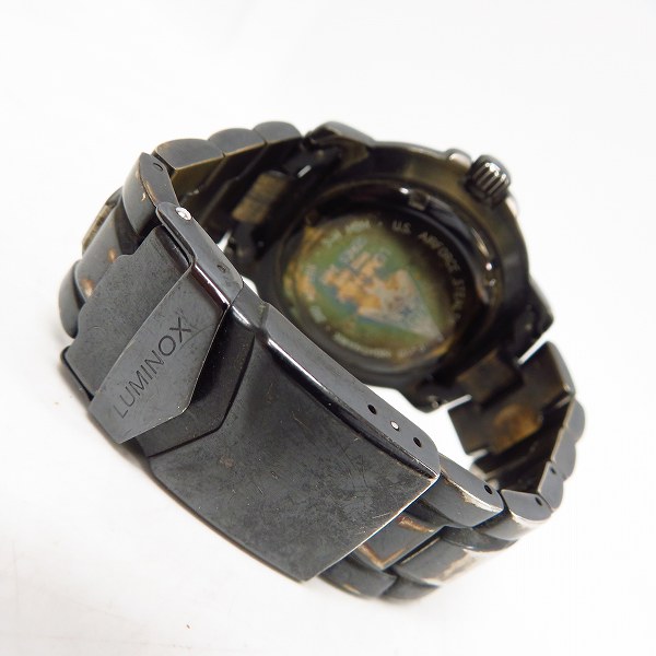 実際に弊社で買取させて頂いたLUMINOX/ルミノックス F-117 NIGHT HAWK/ナイトホーク 腕時計 3400-200【動作未確認】の画像 2枚目